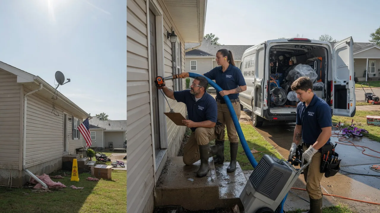 Ceiling Water Damage Restoration in Bradley, IL near me
